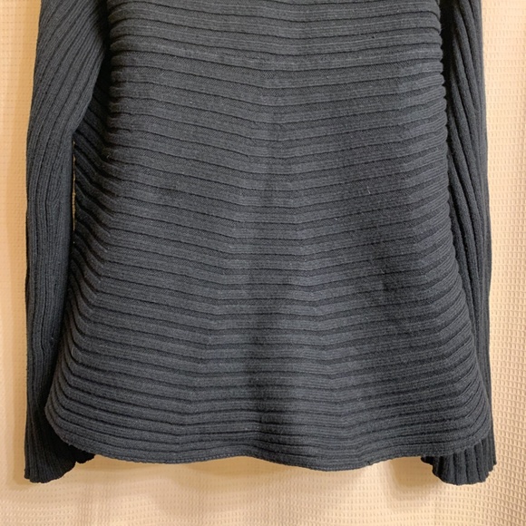 Jones New York Black Open Front Sweater Women's M - Picture 8 of 13